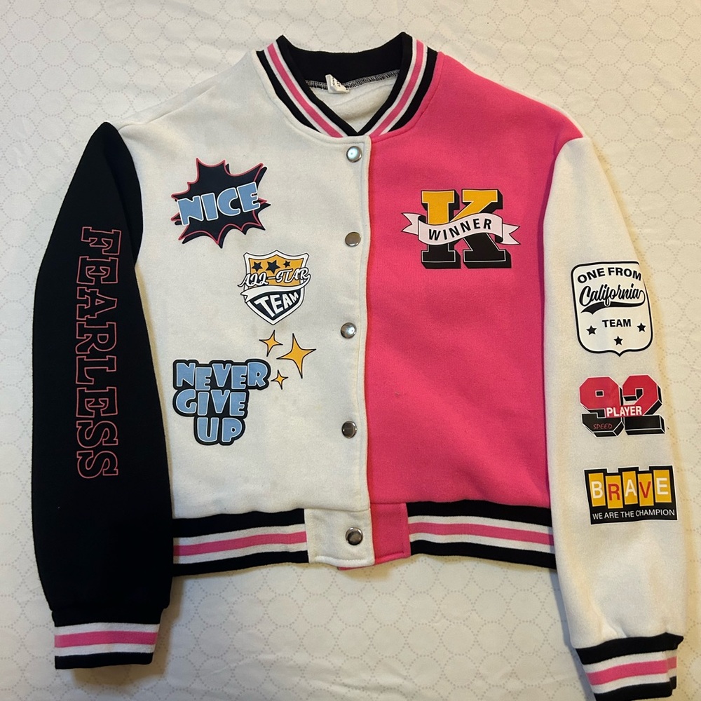 SHEIN Girl power jacket